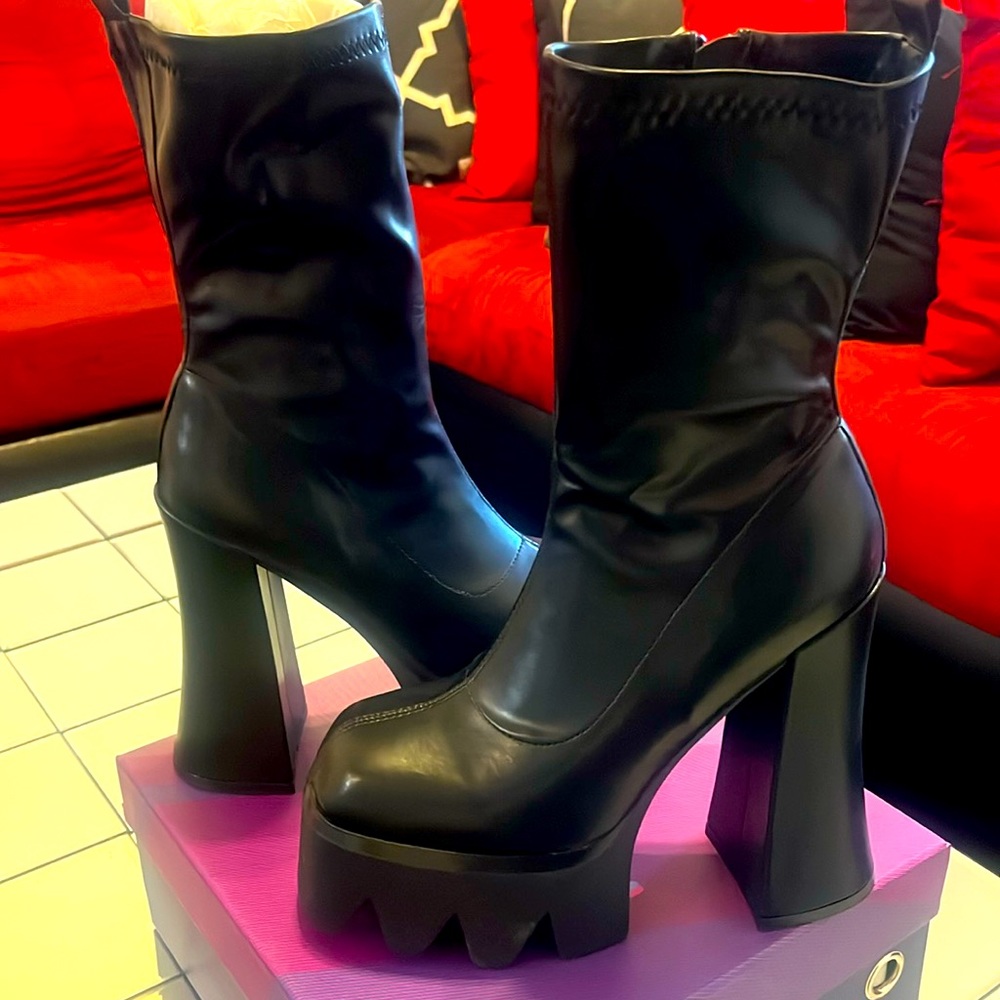 Stacked Boots